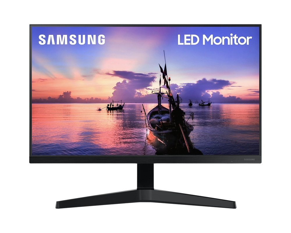 Samsung 23.8" Монитор LF24T352FHIXCI, черный. Уцененный товар #1