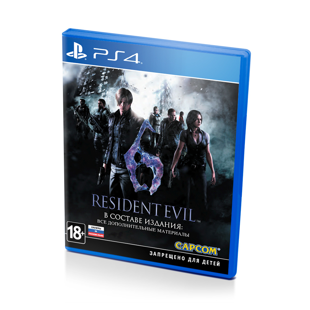 Игра Resident Evil 6 (PlayStation 5, PlayStation 4, Русские субтитры)