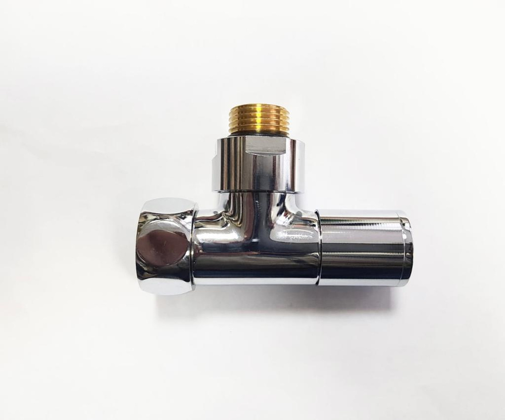 Вентиль угловой для полотенцесушителя типа лесенка 3/4 внутр. резьба 1/ ...