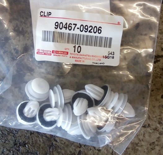 Клипса крепежная автомобильная, 10 шт. купить по выгодной цене в ...