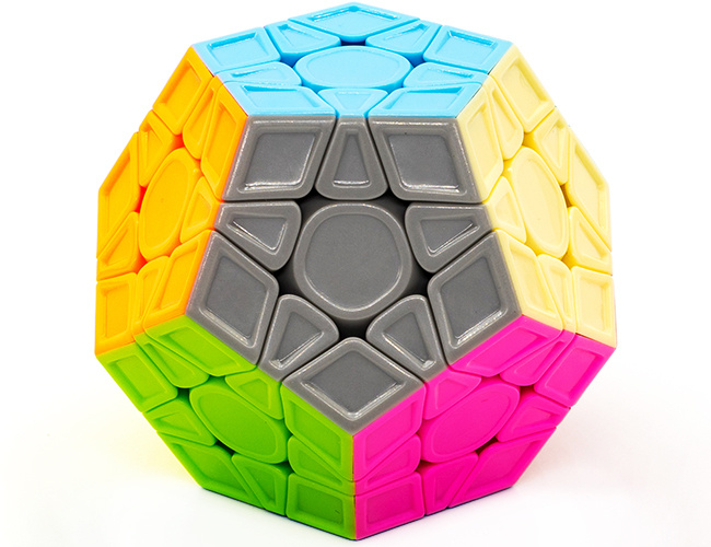 Скоростной Мегаминкс Рубика QiYi MoFangGe X-Man Megaminx v2 M Sculpted  Магнитный / Головоломка для подарка / Цветной пластик - купить с доставкой  по выгодным ценам в интернет-магазине OZON (489018629)