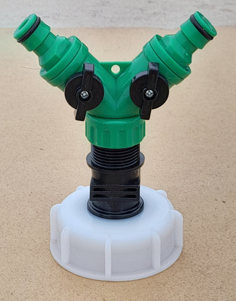 переходник на еврокуб с краном - купить по низкой цене в интернет ...