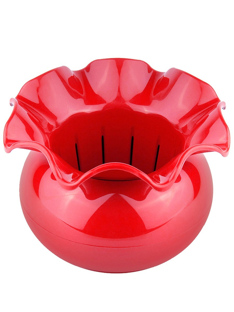 Горшок для цветов Акиби "Аленький цветочек", красный - купить с ...