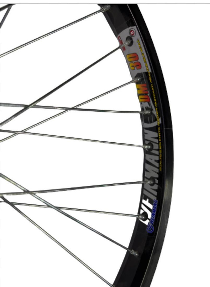 Колесо заднее 20" заднее колесо, алюм. один. обод, BMX, цвет черный ...