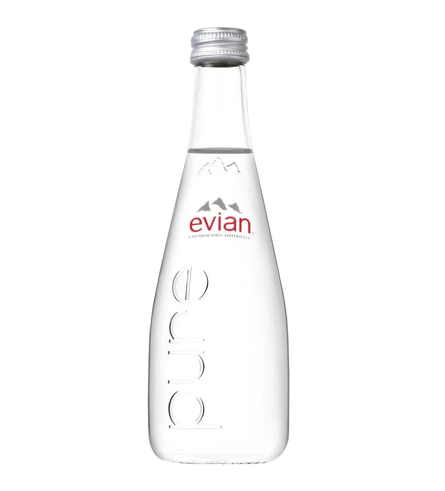 Вода минеральная природная Evian (Эвиан) 0,33 л х 20 шт, негазированная ...