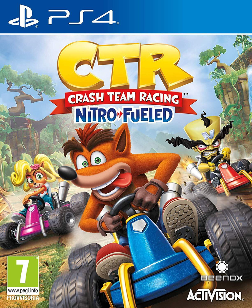 Игра Crash Team Racing Nitro-Fueled (PlayStation 4, Английская версия)  купить по низкой цене с доставкой в интернет-магазине OZON (557879536)