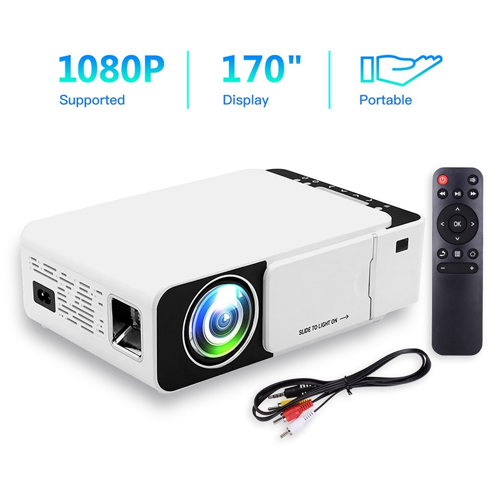 Проектор Grand Price T5 Upgrade HD 1080P LED Video Projector купить по  доступной цене с доставкой в интернет-магазине OZON (538110549)