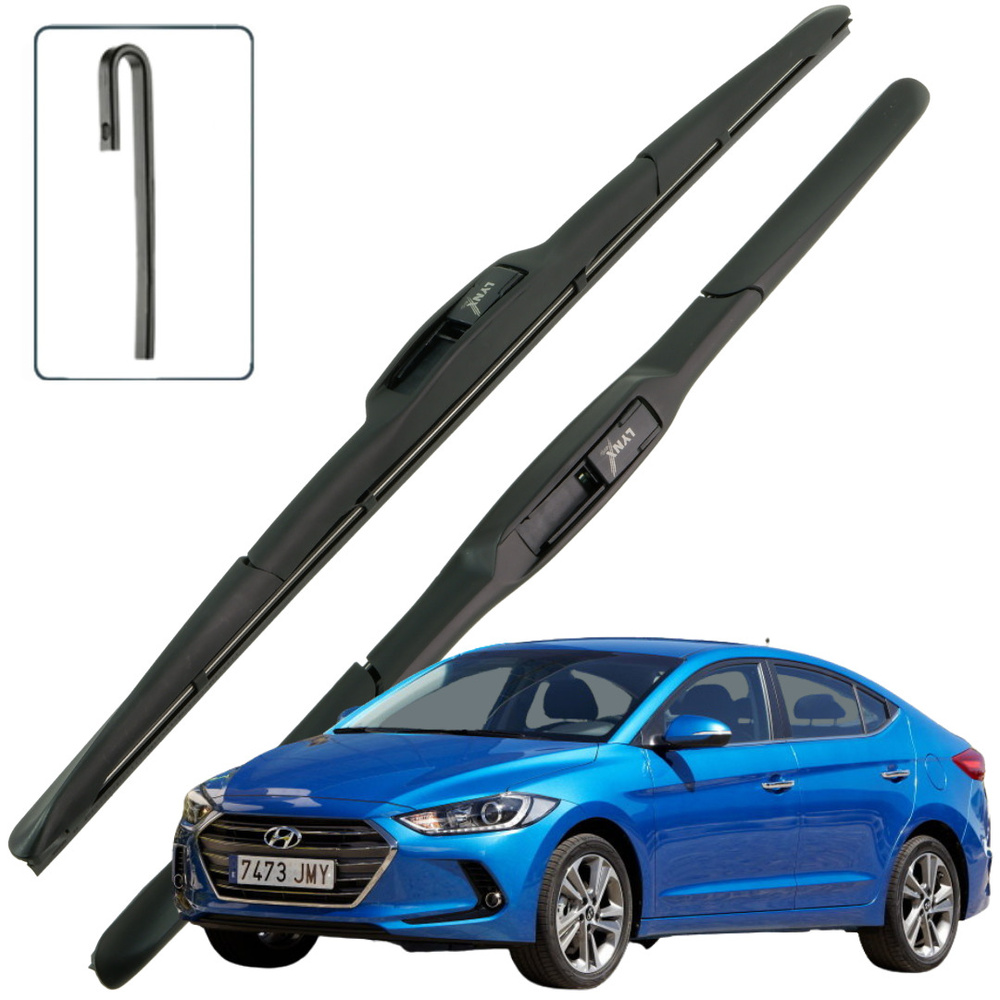 Комплект гибридных щеток стеклоочистителя LYNXauto AR00006556 ...