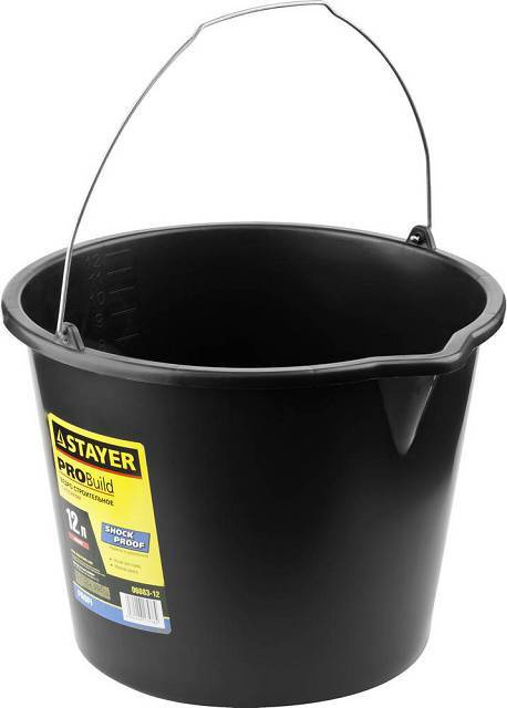 Ведро пластмассовое, 20 л STAYER 06083-20_z01 - купить с доставкой по ...