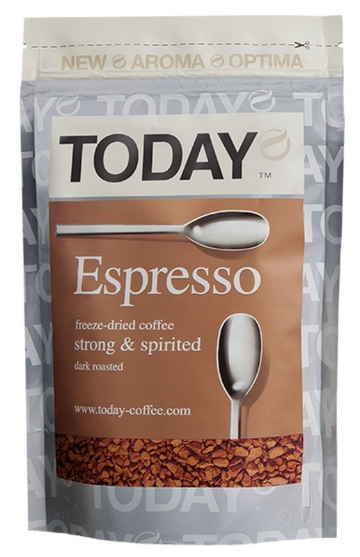 Кофе растворимый TODAY Espresso 150г #1