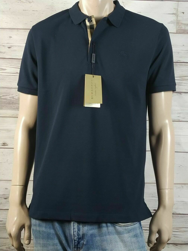 Burberry sale mens discount polo