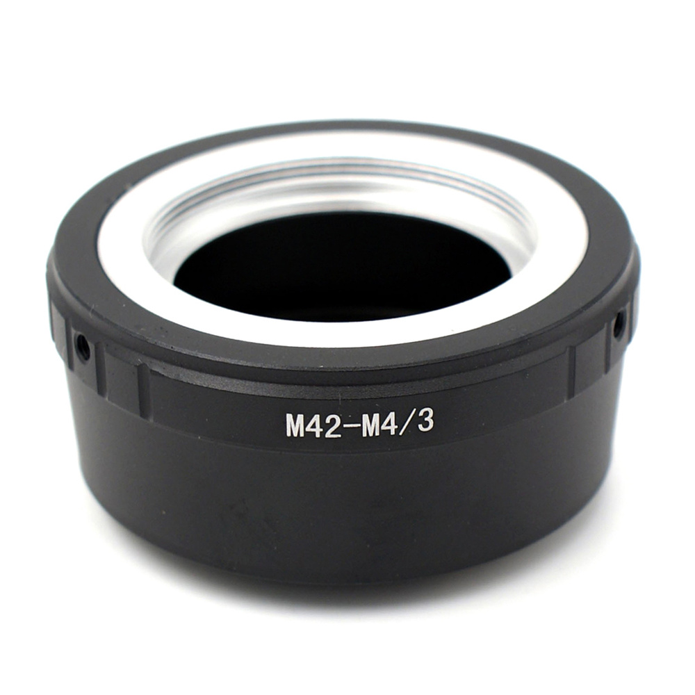 Переходник M42 Micro 4/3 с байонетом MFT, для фотокамер Olympus Panasonic, черный  #1