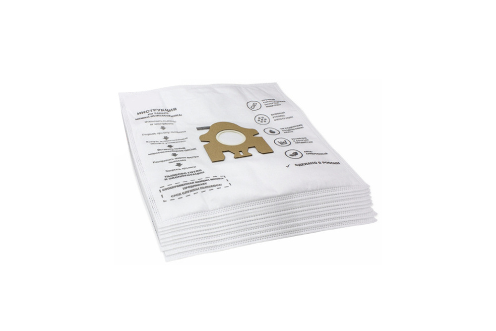 Мешки синтетические 12 шт + 2 микрофильтра для пылесоса MIELE S8000 ...