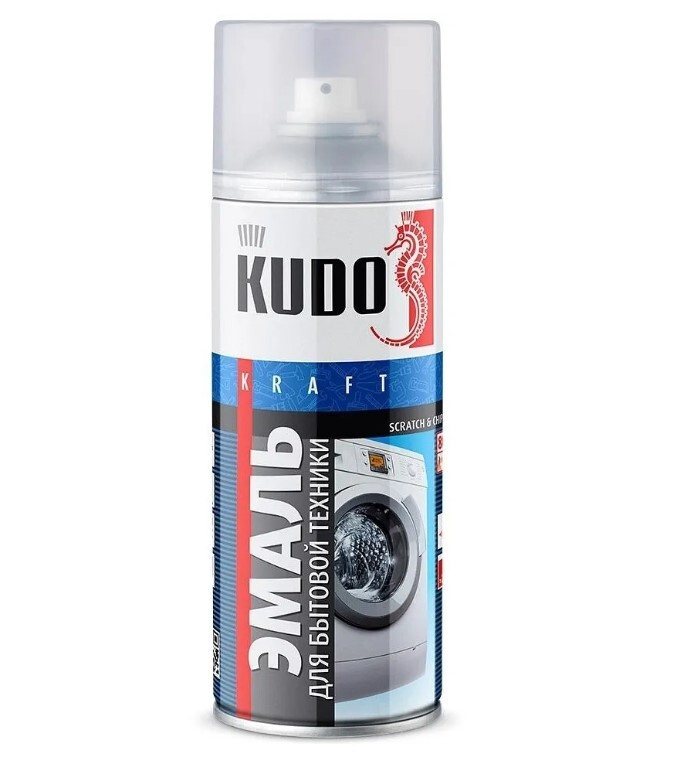 Эмаль для бытовой техники KUDO белая 520 мл #1