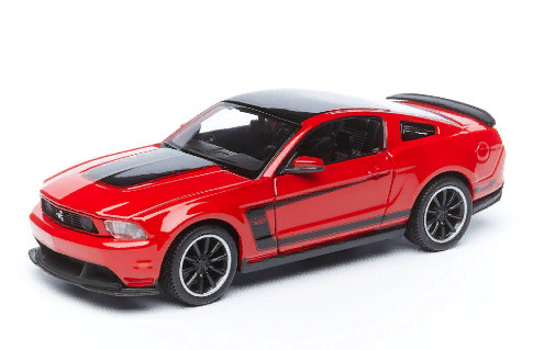 Maisto машинка металлическая "Ford Mustang Boss 302" 1:24, 1:24 арт. 31269 красный  #1