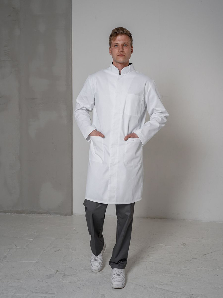 Медицинский халат Доктор Чехов 111 T42/182см - купить с доставкой по  выгодным ценам в интернет-магазине OZON (252958544)