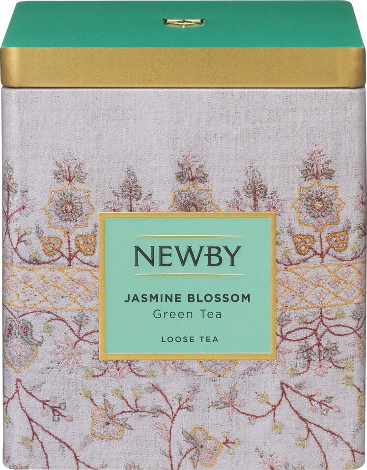 Чай зеленый Newby Цветок жасмина 125г 2уп #1