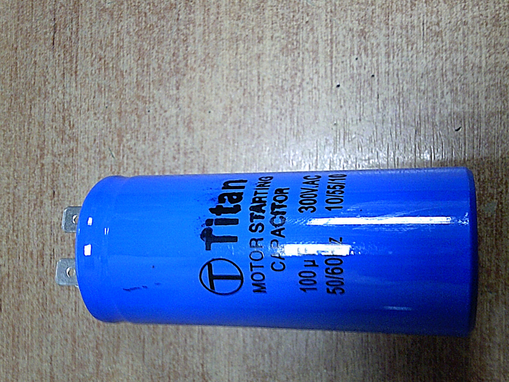 Конденсатор пусковой 100мкФ 300В CD-60 - купить с доставкой по выгодным ...