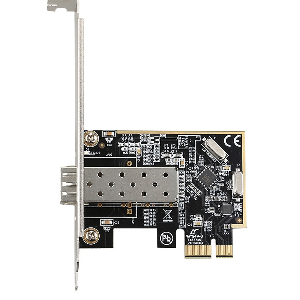 PCI Expr X1 1-портовая 100 Мбит/с Fa Ethernet SFP оптоволоконная ...