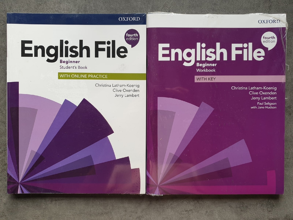 Комплект English File Beginner 4-th Edition: Student's Book And ...