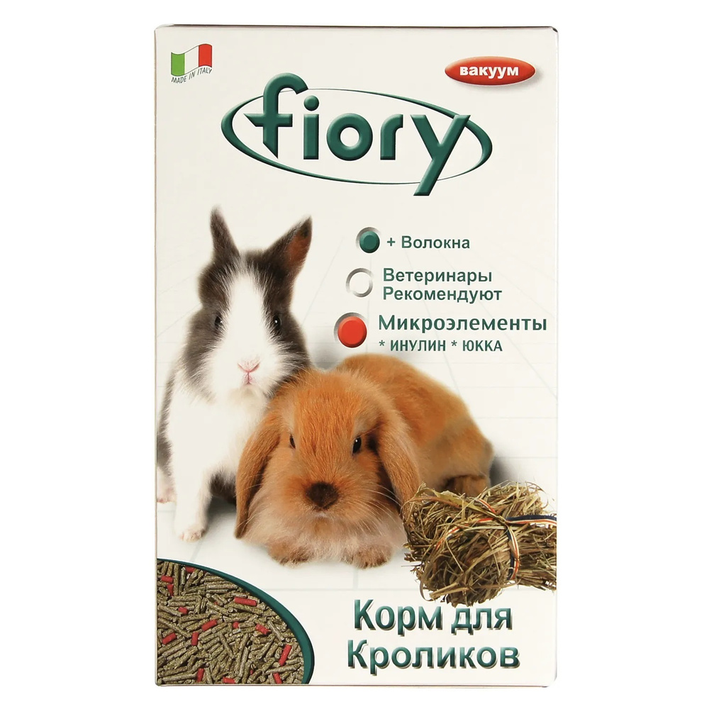 Корм FIORY для кроликов Pellettato гранулированный 850 г #1