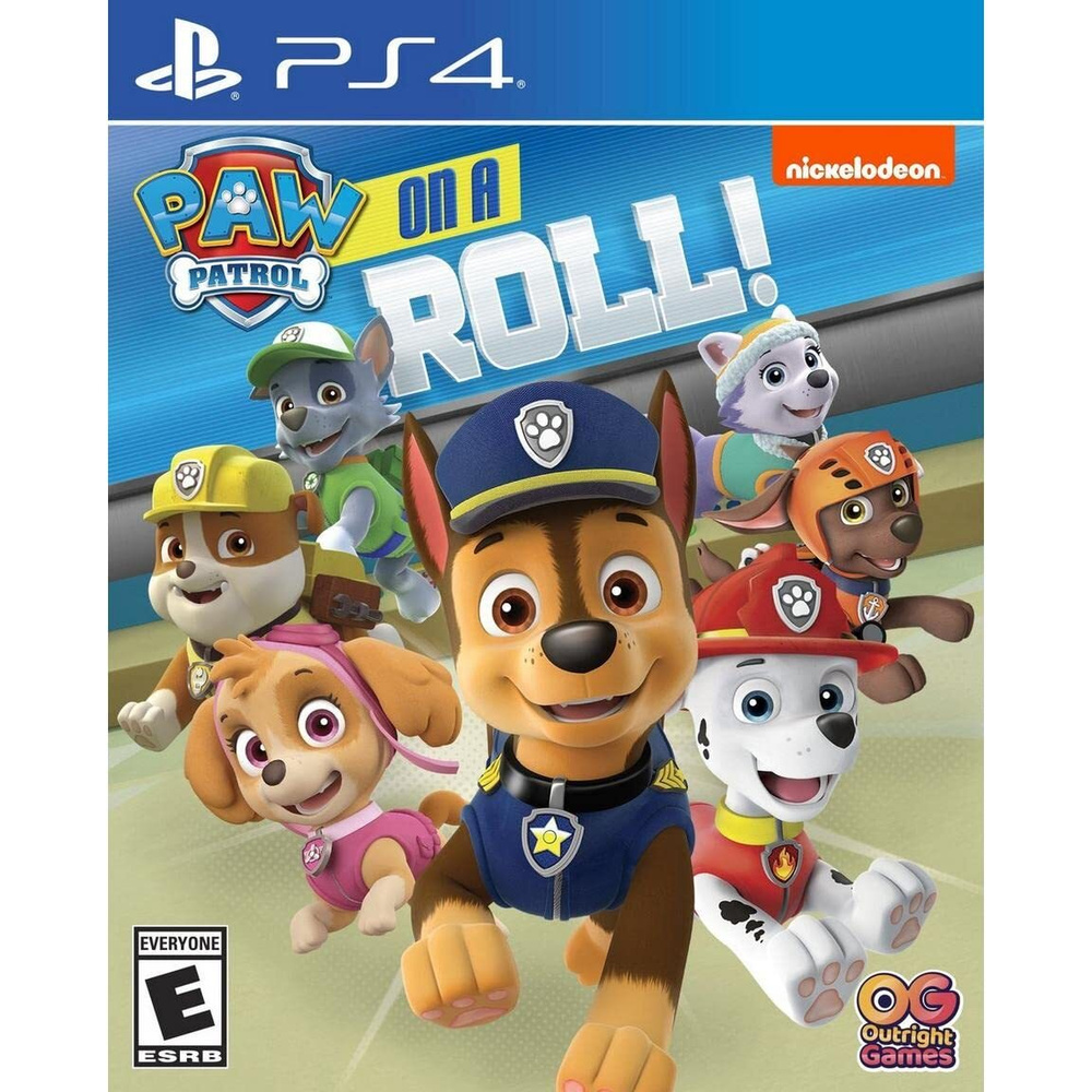 Игра Paw Patrol: On a Roll (PlayStation 4, Английская версия)