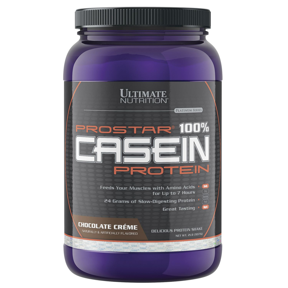 Казеиновый протеин Ultimate Nutrition Prostar 100% Casein Шоколадный ...