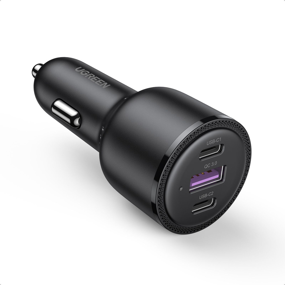 Зарядное устройство для автомобиля UGREEN CD239 (20467) Car Charger 69 W  Max. Цвет: черный