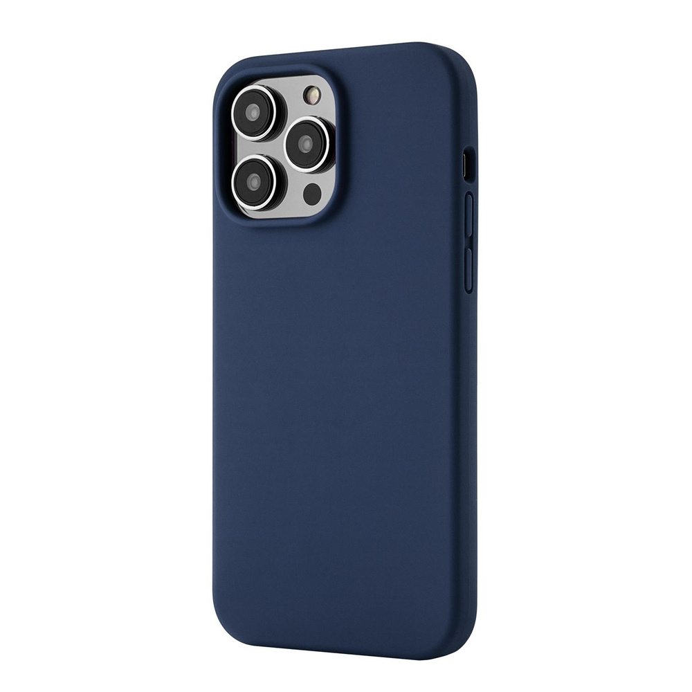 Чехол защитный uBear Touch Mag Case для iPhone 14 Pro Max, MagSafe  совместимый, силикон, софт-тач, тёмно-синий - купить с доставкой по  выгодным ценам в интернет-магазине OZON (715794469)