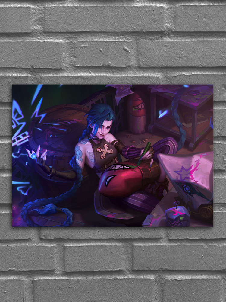 Постер Jinx из Arcane #1