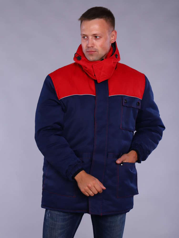 Куртка зимняя рабочая / Куртка утепленная мужская / Спецодежда зимняя .