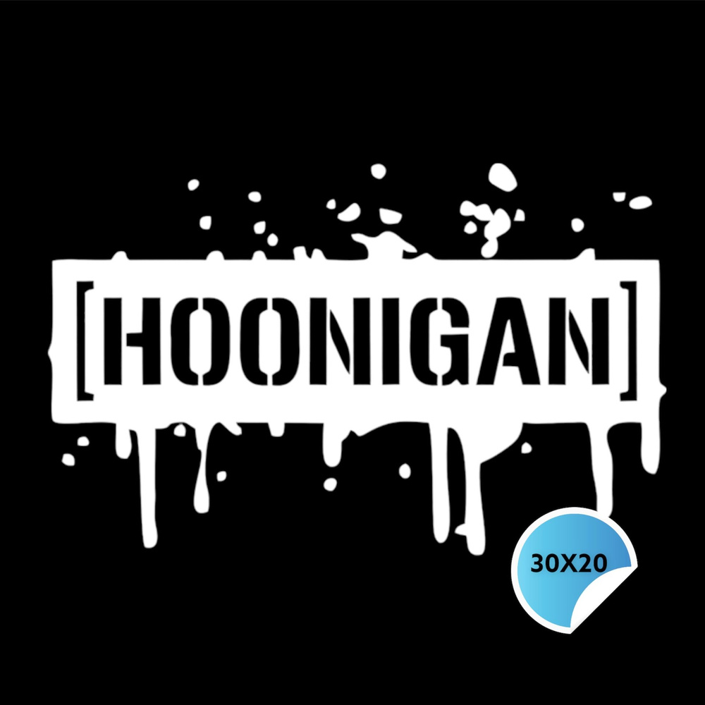 Наклейка на автомобиль HOONIGAN #1