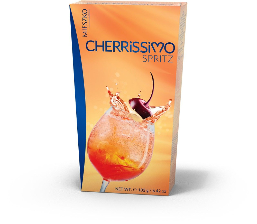 Набор конфет MIESZKO Cherrissimo Spritz Shar с вишней в алкоголе, 182 г #1