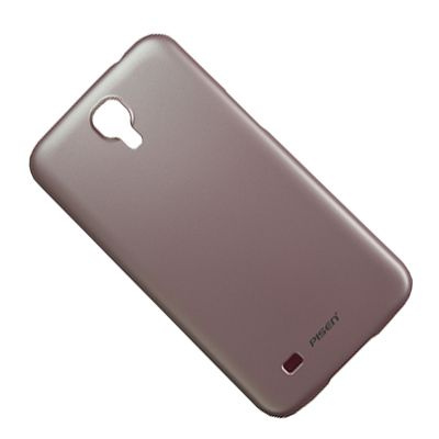 Чехол для Samsung i9200, i9205 (Galaxy Mega 6.3) задняя крышка пластиковый Pisen матовый <розовый>  #1