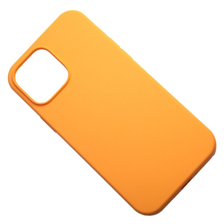 Чехол для iPhone 13 Pro Max PromiseMobile силиконовый Soft Touch <оранжевый> #1