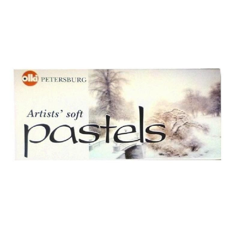 Пастель сухая Olki Soft Зима 16 цв., арт.0397 - купить с доставкой по ...