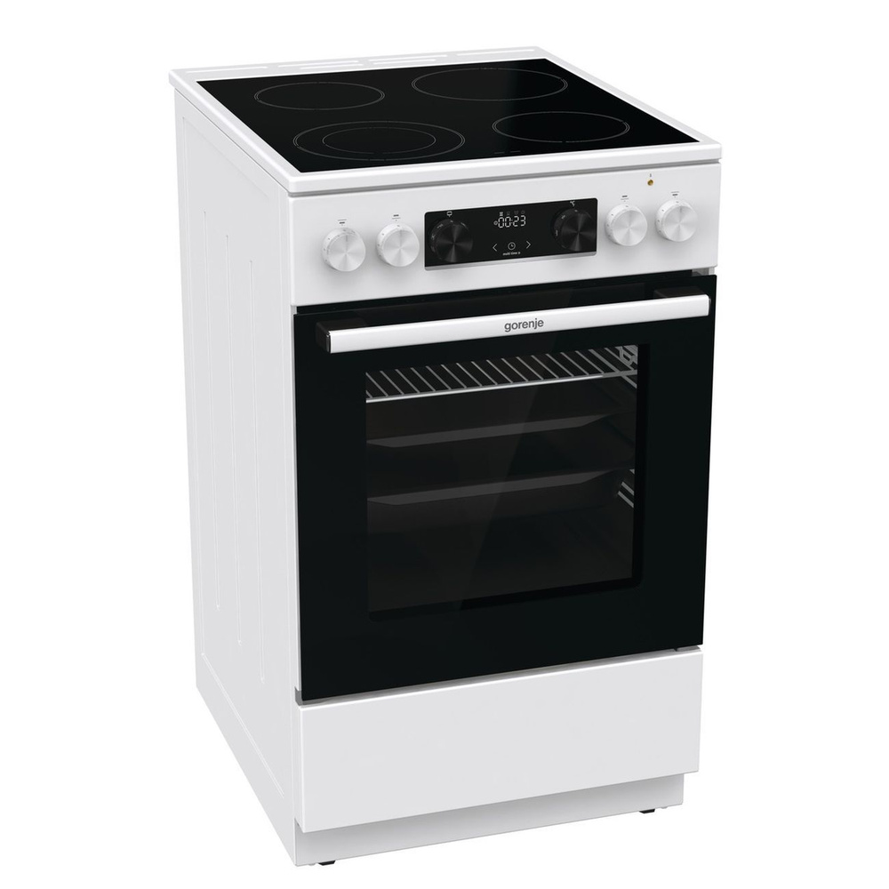 Электрическая плита (50-55 см) Gorenje GEC5C40WC - купить по выгодной ...