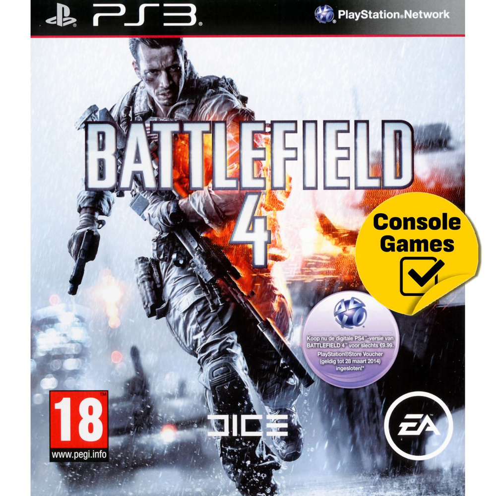 Игра PS3 Battlefield 4 (английская версия) (PlayStation 3, Английская  версия)