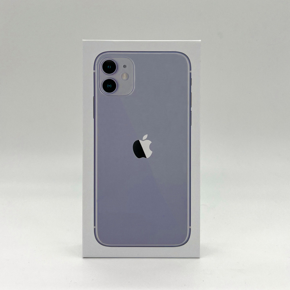 Коробка (муляж) iPhone 11 / Макет-копия для розыгрыша (сувенирная) Айфон  11, Фиолетовый - купить Сувенир по выгодной цене в интернет-магазине OZON  (782531823)