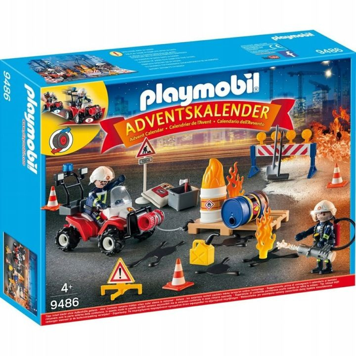 Playmobil 9486 Advent Calendar ПОЖАРНАЯ СТАНЦИЯ #1