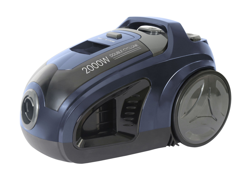 Пылесос для дома WILLMARK VC-2421CYM, 2000 Вт, контейнер с циклонным ...