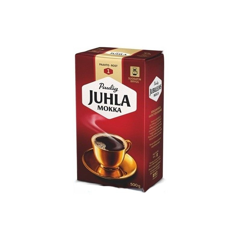 Кофе молотый Paulig Juhla Mokka (обжарка 1), 500 гр. Финляндия #1
