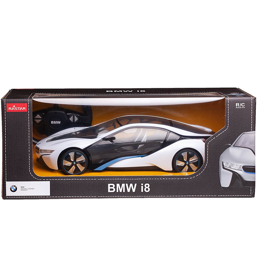 Машина р/у 1:14 BMW I8, световые эффекты фар и внутренней подсветки  #1