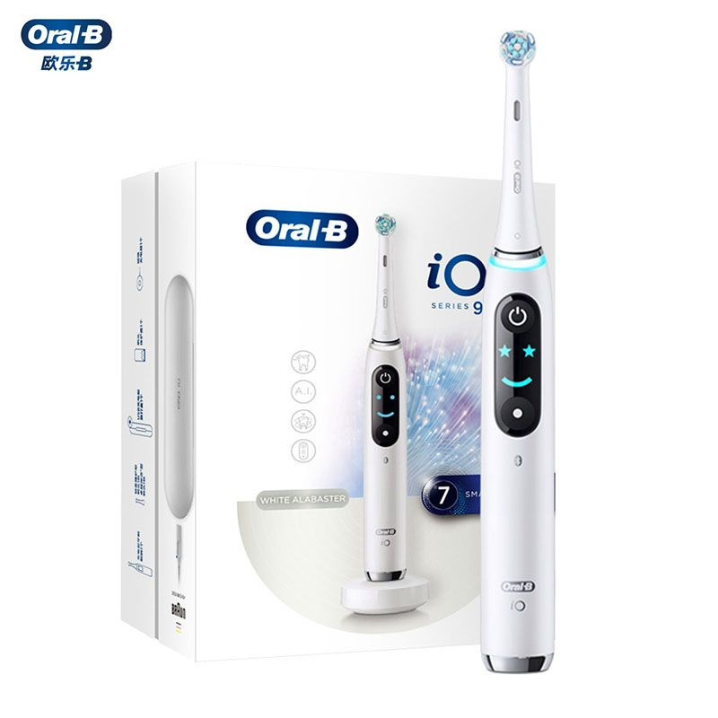 Oral-B Электрическая зубная щетка iO 9, белый #1