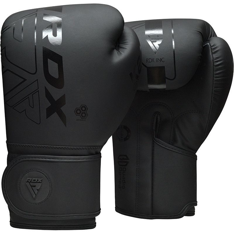 Боксерские перчатки RDX BGR F6 KARA черные #1