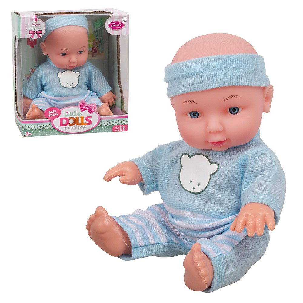 Кукла малышка Пупс LITTLE DOLLS 20 см, малыш младенец, пластик, игрушка в дорогу, подарок девочке TONGDE #1