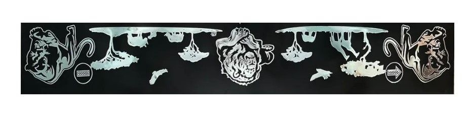 Брызговик Газель ДЛИННОМЕР 200*30 (рисунок ЛЬВЫ) - Алекс-Авто арт. 0038 ...