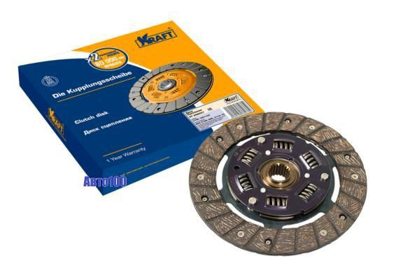 Диск сцепления ВАЗ 2108-099,2115 - Kraft арт. KT098557 - купить по ...