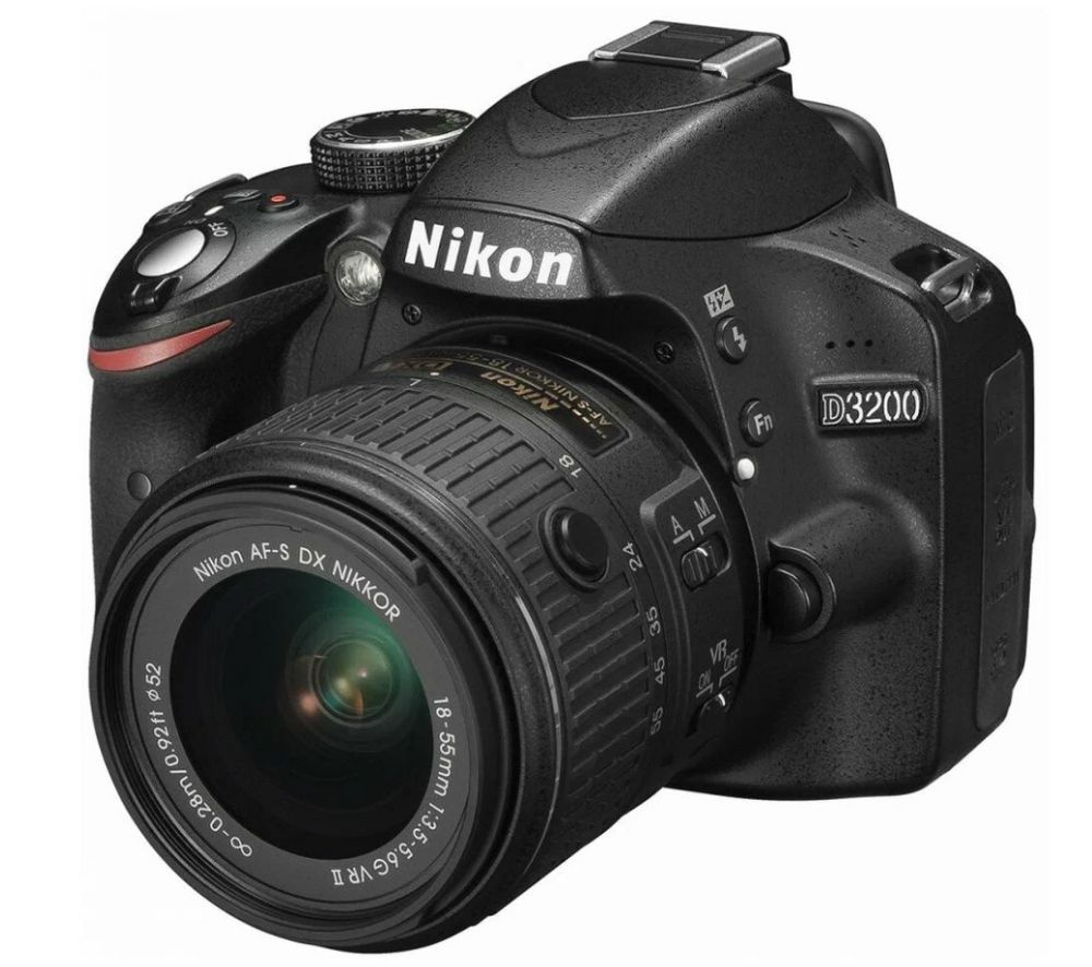 Зеркальный фотоаппарат Nikon D3200_AB6604 - купить по низкой цене в  интернет-магазине OZON (824782699)