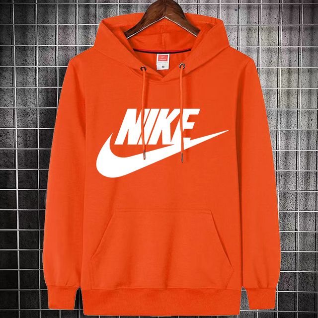 red orange nike hoodie